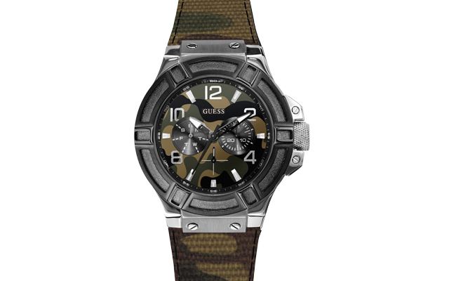 w0407g1 Muški Must Have: Guess Watches Rigor, za avanturiste