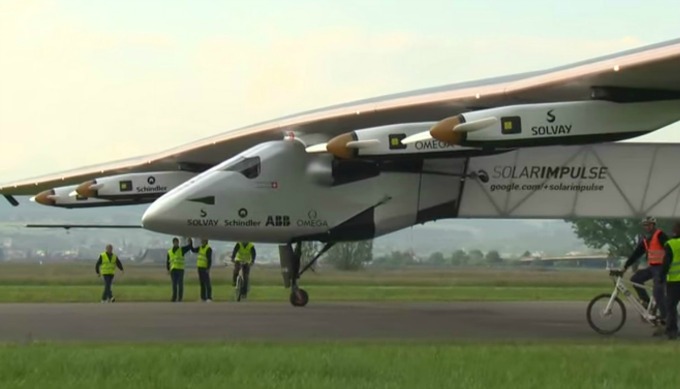 solarno Solarni avion na putu oko sveta