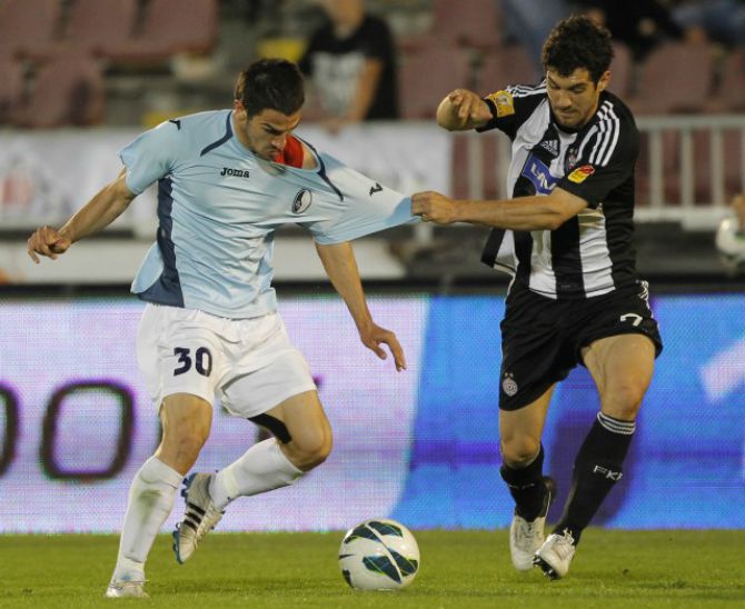 PARTIZAN RAD 08 Vesti iz sveta sporta: Partizan promovisao novog levog beka! 