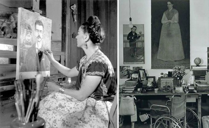 frida kalo Oni su ovde dobijali inspiraciju