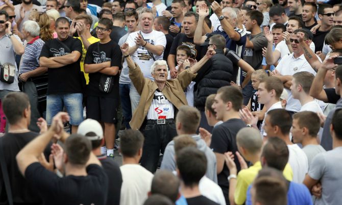 podrska duletu grobari 07 1024x614 Vesti iz sveta sporta: Sa Špancima počinjemo, ali ne završavamo Eurobasket