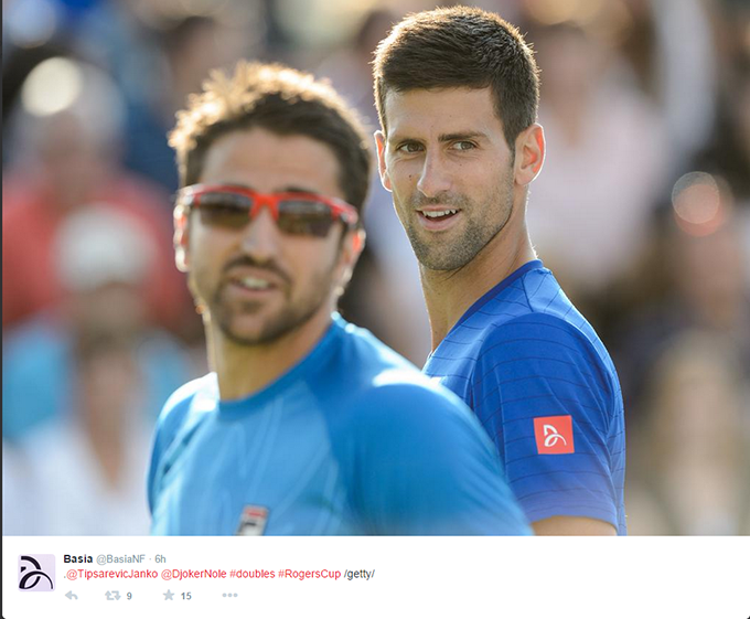 Djokovic i Tipsarevic Vesti iz sveta sporta: Đoković započeo 173. nedelju na vrhu