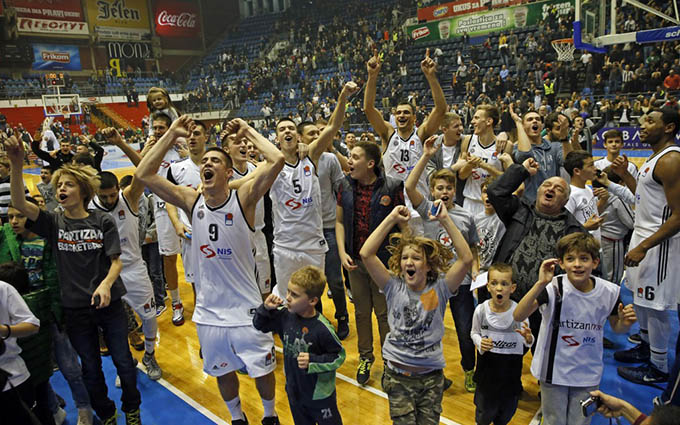 partizan buducnost 208 1024x640 Vesti iz sveta sporta: Đoković započeo 173. nedelju na vrhu