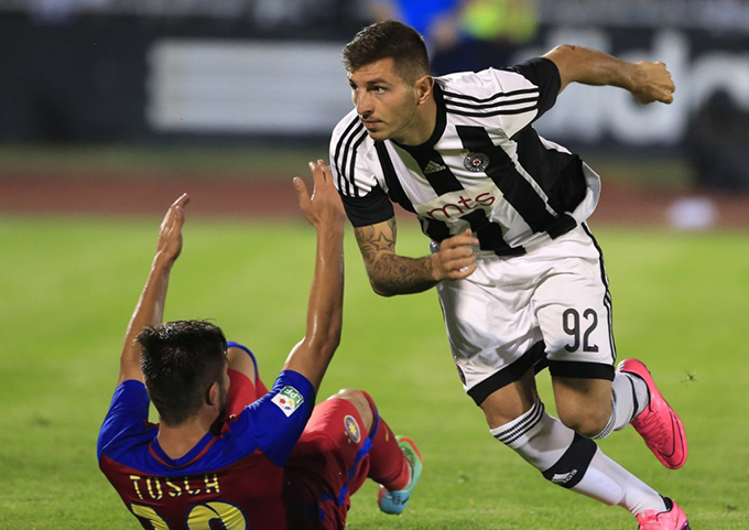 PARTIZAN STEAUA 120 1024x724 Vesti iz sveta sporta: Remek delo je napravio i vezista Fiorentine