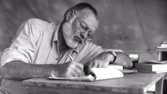 Ernest Hemingvej  Veliki književnici koji su ostali poznati kao pravi boemi