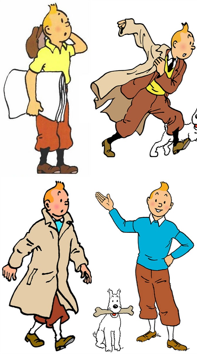 Tintin 1 8 istaknutih ikona muškog stila