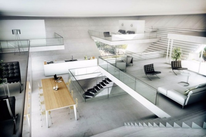 arhitektura luksuzni dizajn 3 Da li ovako izgleda kuća iz daleke budućnosti?