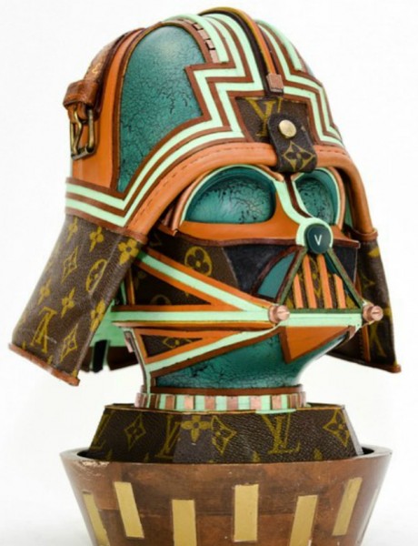 LV torbe u službi reciklažne umetnosti – Star Wars skulpture