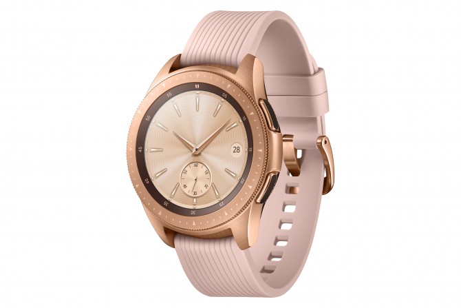 Galaxy Watch 42mm Rose Gold 1 e1533893075874 Budite stalno povezani bez obzira na to gde se nalazite sa novim Samsung Galaxy satom