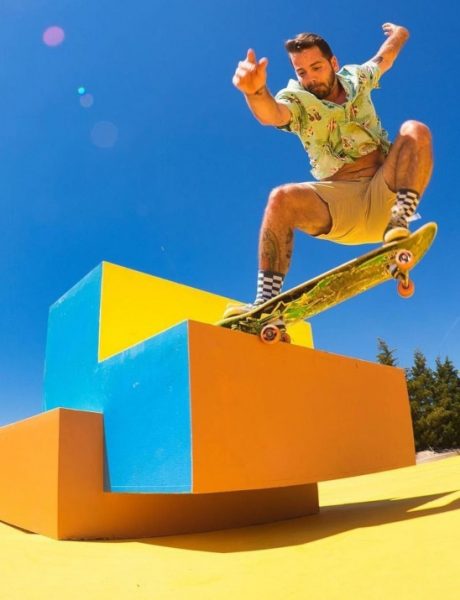 Yinka Ilori ponovo briljira – zavirite u njegov blještavi skejt park u Majamiju