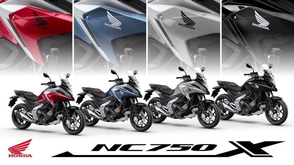 Honda NC750X 1 Ovo su popularni Hondini motocikli u novim, uzbudljivim bojama