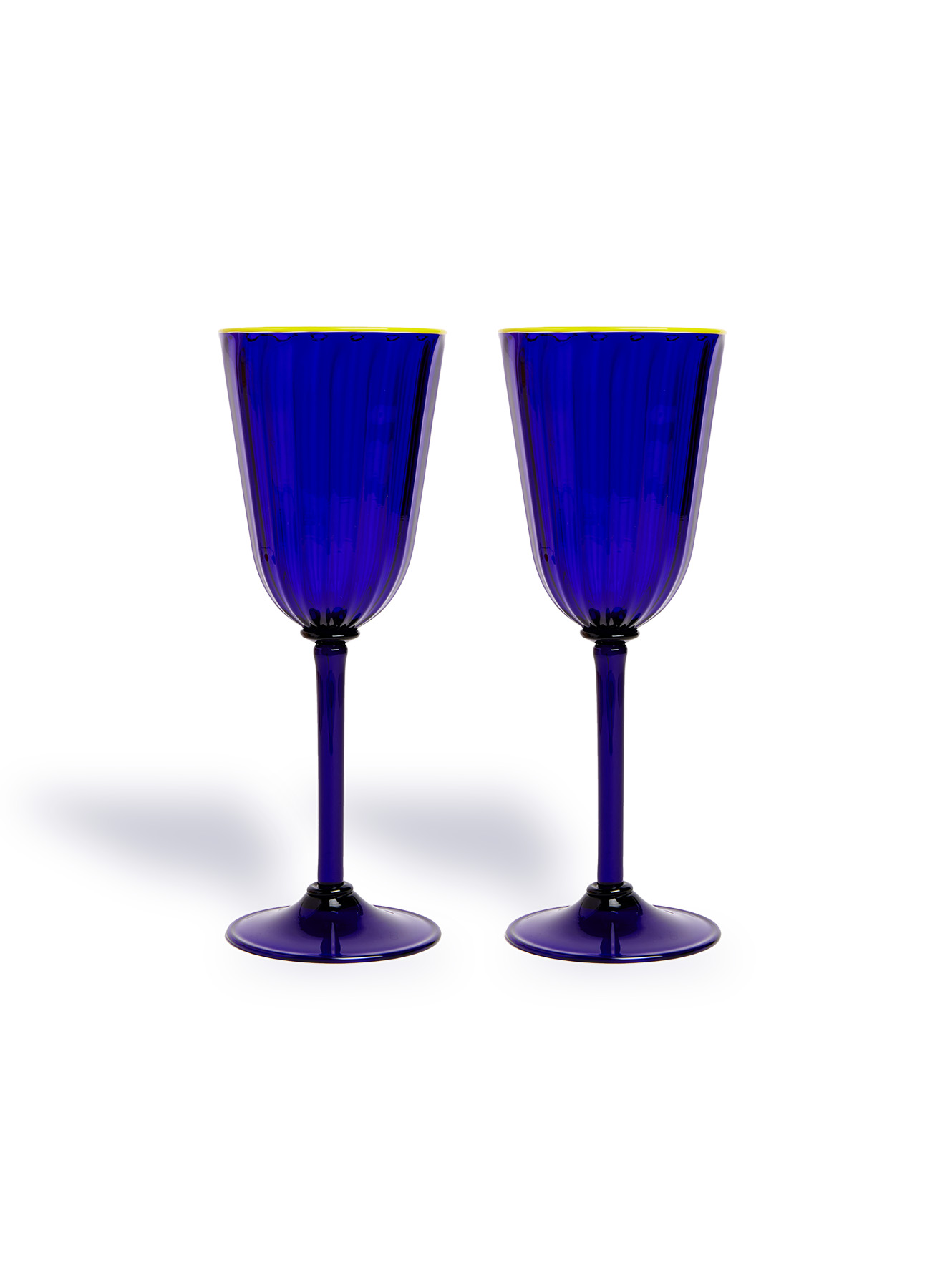 wine rainbow glasses set of 2 tinta unita blu 2 Ako ne znate šta da joj kupite za Novu godinu, evo rešenja   WMAN lista odabranih poklona za nju