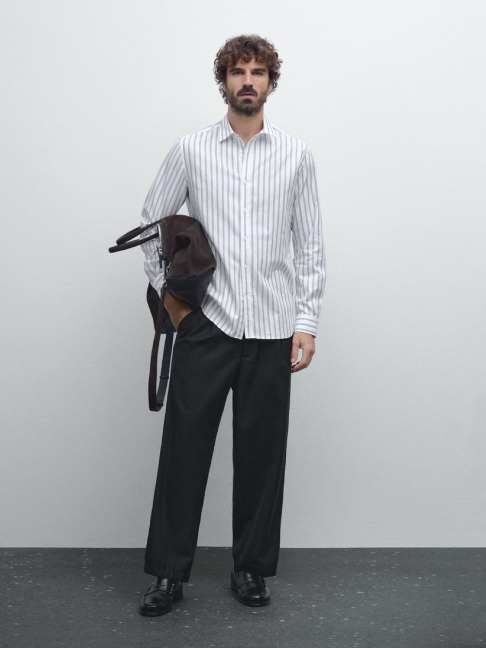 MD prugasta kosulja min Ovo su favoriti WMAN stilista iz jesenje Massimo Dutti kolekcije