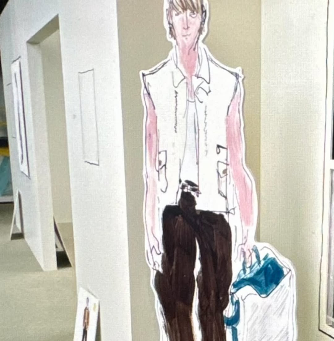 SnapInsta.to 527357968 18519989179011516 1500656394943273667 n Hermès i Richard Haines: Saradnja koja briše granice između muške mode i umetnosti