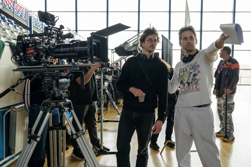 IMPORT reditelj Pol Skordof f  A. Letic Počelo je snimanje filma „Import“ u saradnji sa KK Partizan