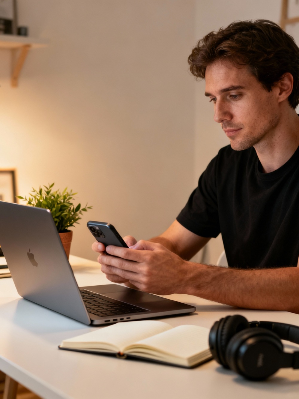 Instagram menja pravila: AI uskoro čita tvoje poruke? Man at Workstation Instagram menja pravila: AI uskoro čita tvoje poruke?