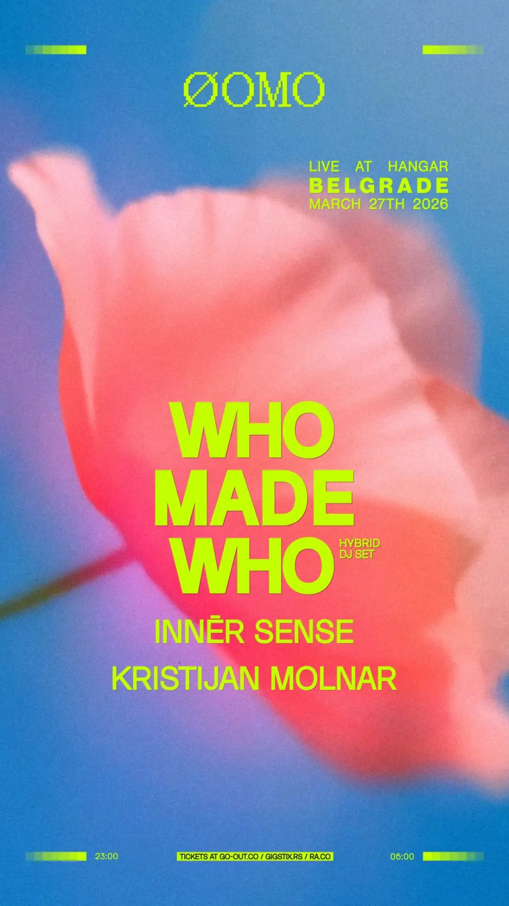 WhoMadeWho ФOMO nam donosi svetski spektakl: WhoMadeWho stižu u Beograd!