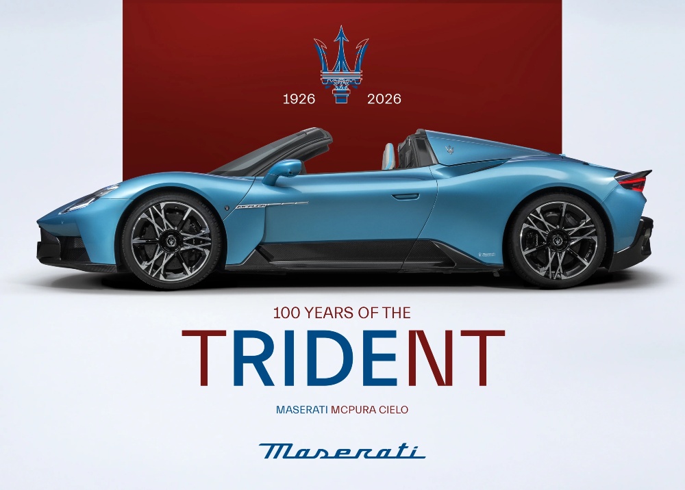 Maseratie Trident Sto godina Tridenta: Maserati obeležava vek jednog od najprepoznatljivijih simbola auto industrije