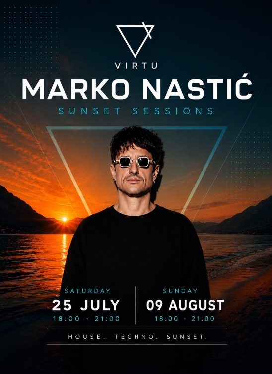 Marko Nastić stiže na Virtù plažu: Leto u Huma Kotor Bay hotelu dobija pravi soundtrack