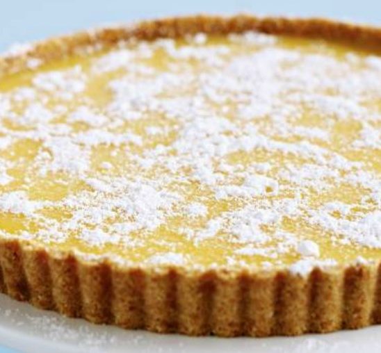 Desert: Biter lemon tart