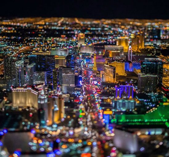 Las Vegas iz ptičje perspektive