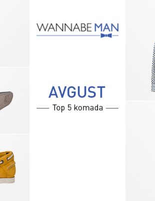 Top 5 muških modnih komada za avgust