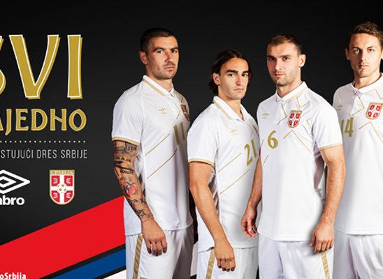Pogledajte kako izgleda novi gostujući dres reprezentacije Srbije