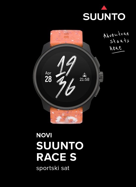 SUUNTO RACE S – novi član Suunto Race porodice sportskih satova