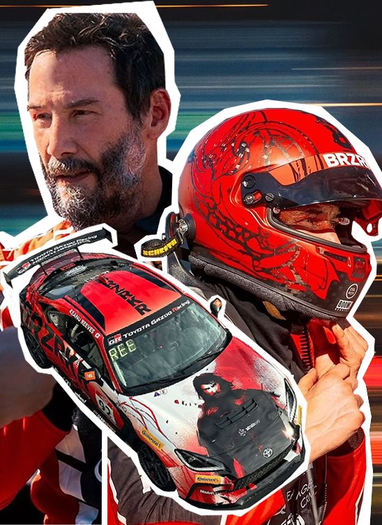 Keanu Reeves se prvi put oprobao u auto trkama – i izleteo sa staze!