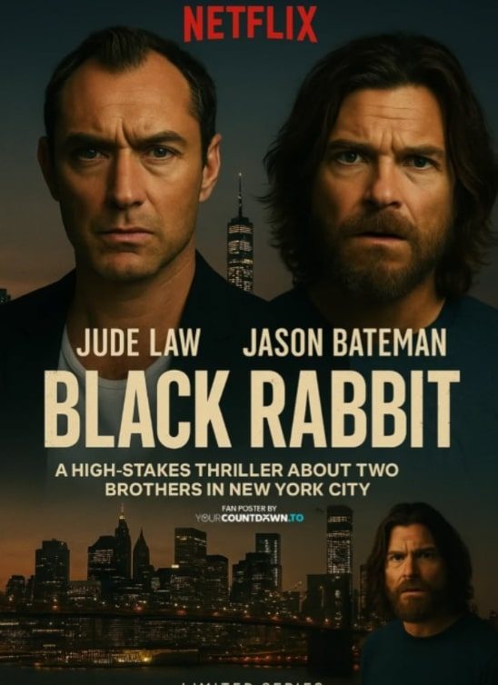 Jude Law i Jason Bateman u akciji: Prvi pogled na Netflix seriju Black Rabbit