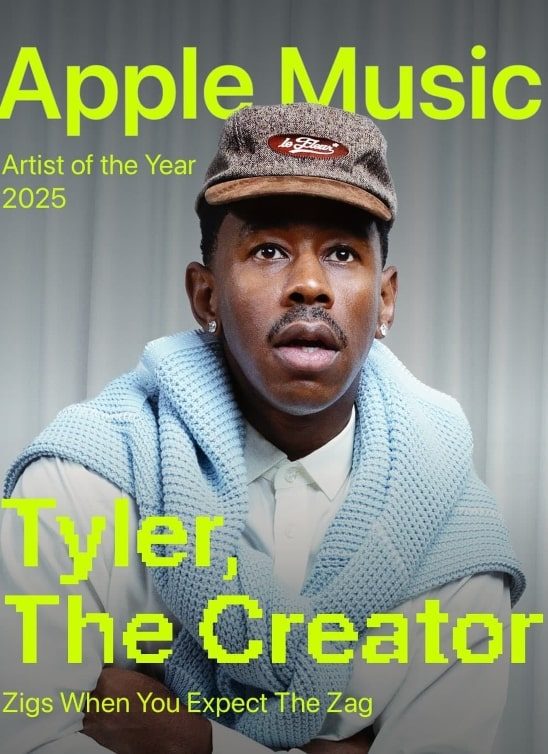 Tyler, the Creator proglašen “Umetnikom godine 2025” od strane Apple Music-a